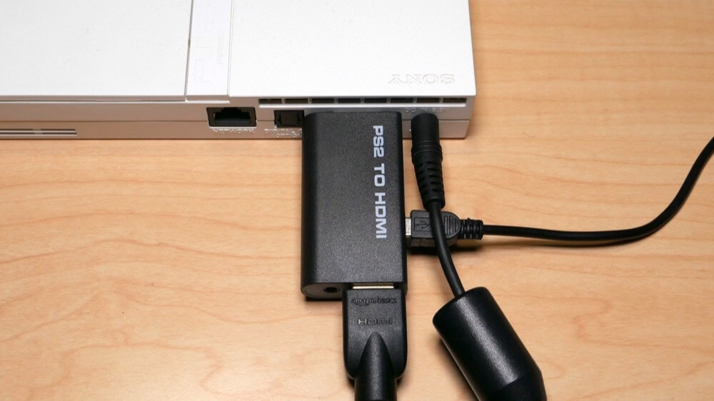 PS2 to HDMIコンバーターの使い方・接続方法